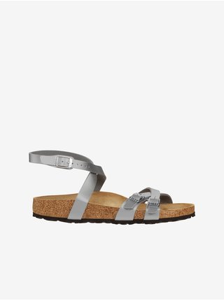 Dámské sandály ve stříbrné barvě Birkenstock Blanca