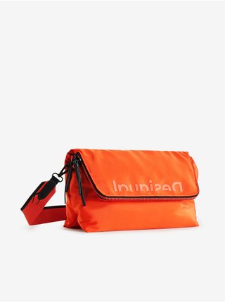 Oranžová dámska crossbody kabelka Desigual Logout Venecia Maxi