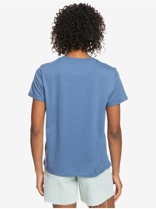 Modré dámske tričko Roxy Noon Ocean