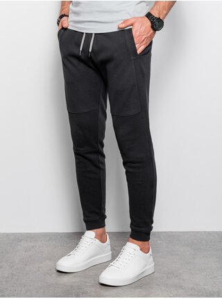 Tepláky pre mužov Ombre Clothing - čierna