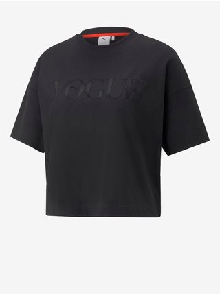 Černé dámské tričko Puma Vogue