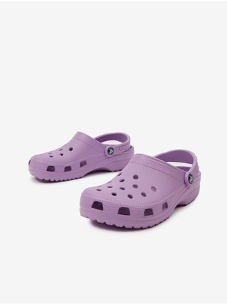 Fialové pantofle Crocs Classic