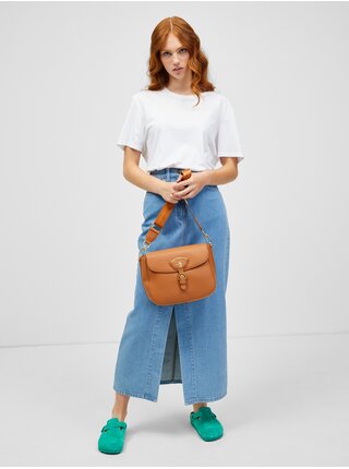 Hnědá dámská malá crossbody kabelka U.S. Polo Assn.
