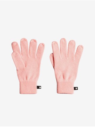 Růžové dámské rukavice Roxy Patch Cake