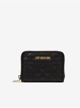 Peňaženky pre ženy Love Moschino - čierna