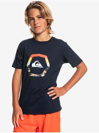 Tmavomodré chlapčenské tričko Quiksilver Uprise