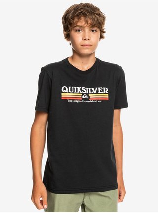 Černé klučičí tričko Quiksilver Lined Up