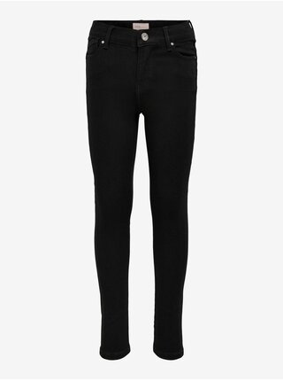 Čierne dievčenské slim fit rifle ONLY Luci