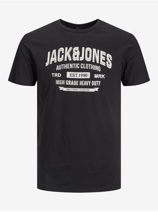 Čierne tričko Jack & Jones Jeans