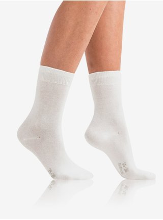 Sada dvou párů dámských ponožek v bílé barvě Bellinda CLASSIC SOCKS 