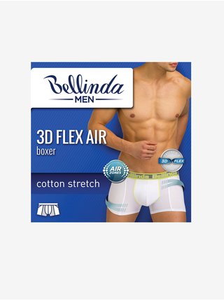 Pánske boxerky 3D FLEX AIR BOXER - Pánske boxerky s 3D flex bavlnou vhodné pre šport - čierna