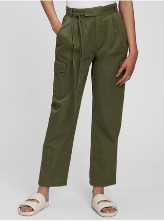 Zelené dámské kalhoty GAP 