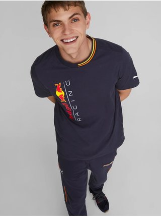 Tmavomodré pánske tričko Puma Red Bull