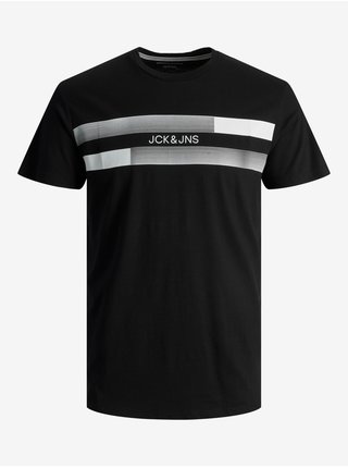Čierne tričko Jack & Jones New Adam