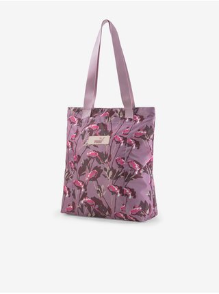 Fialová dámska kvetovaná taška Puma