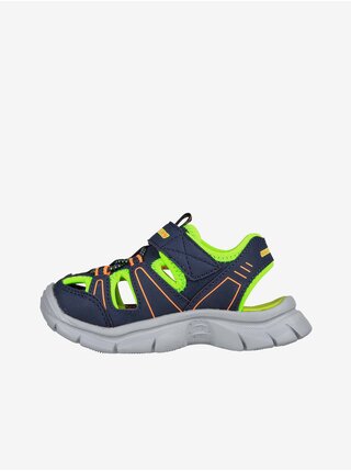  Skechers - tmavomodrá, neónová zelená