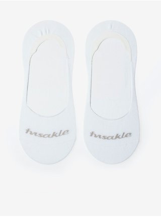Bílé dámské ponožky Fusakle