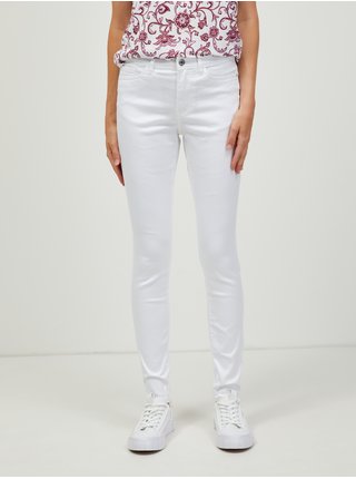 Bílé skinny fit kalhoty ORSAY