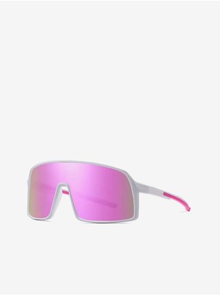 Růžové dámské polarizační sportovní sluneční brýle VeyRey Raziel  