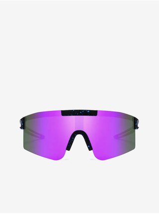 Fialové unisex polarizační sportovní sluneční brýle VeyRey Sesto  