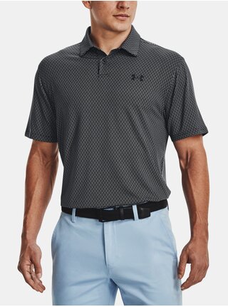 Tričko Under Armour UA T2G Printed Polo-BLK