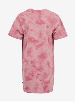 Ružové dievčenské batikované šaty VANS Cloud Wash