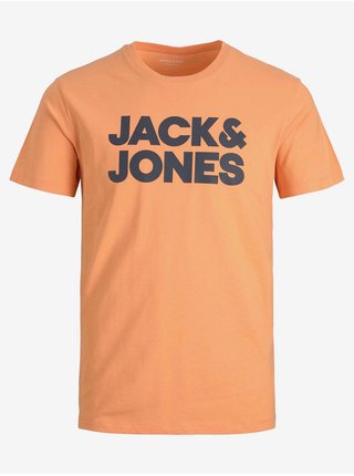Oranžové tričko Jack & Jones Corp