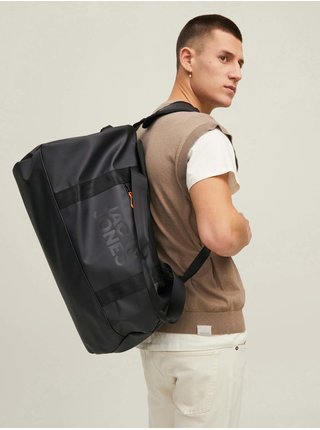 Čierna cestovná taška/batoh Jack & Jones Lab