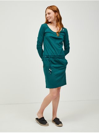 Tmavě zelené dámské šaty Ragwear Penelope