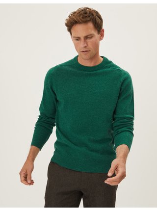 Zelený pánský svetr Marks & Spencer 