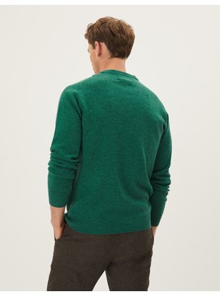 Zelený pánský svetr Marks & Spencer 
