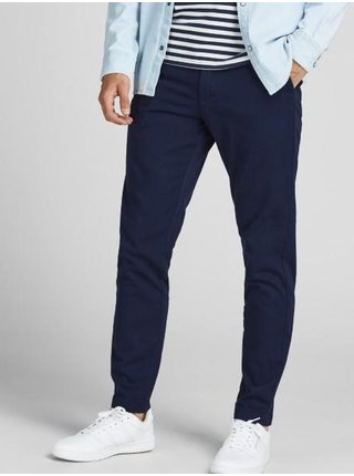Tmavě modré chino kalhoty Jack & Jones Marco