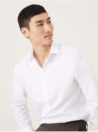 Bílá pánská košile Marks & Spencer