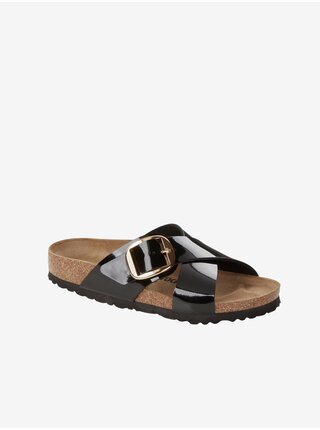 Černé dámské pantofle Birkenstock Siena