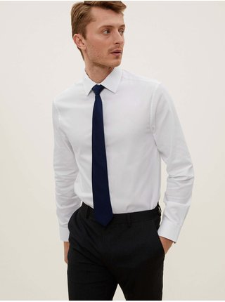 Bílá pánská formální košile Marks & Spencer  