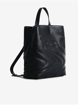 Černý dámský batoh Desigual Psico Logo Sumy Mini