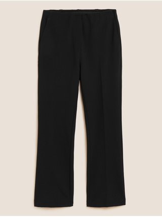Černé dámské zkrácené kalhoty ke kotníkům Marks & Spencer
