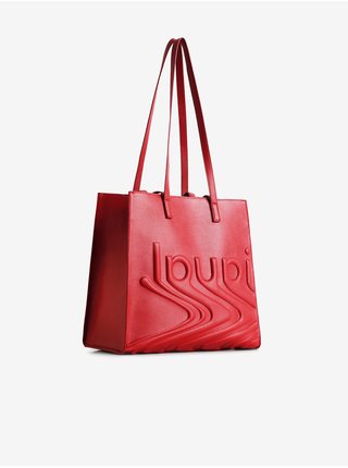 Červená dámská kabelka Desigual Psico Logo Merlo V