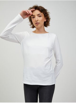 Basic tričká pre ženy CAMAIEU - biela