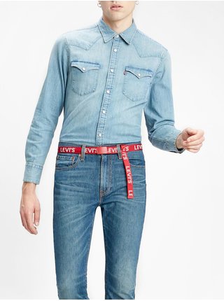 Světle modrá pánská džínová košile Levi's® Barstow Western