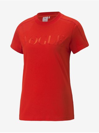 Červené dámske tričko Puma x VOGUE