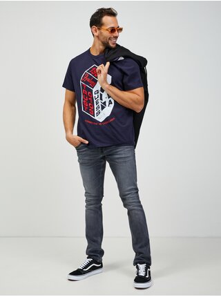 Šedé pánské slim fit džíny Guess Miami