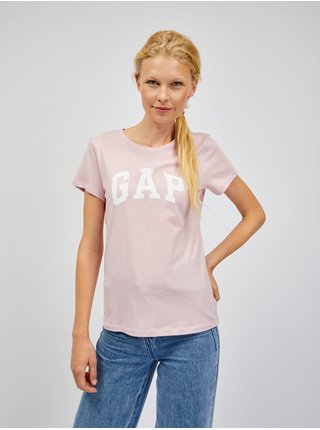 Světle růžové dámské tričko GAP 