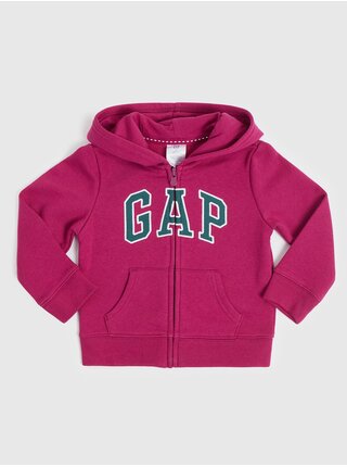 Růžová holčičí mikina GAP 