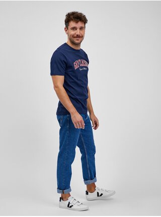 Tmavě modré pánské tričko GAP classic  
