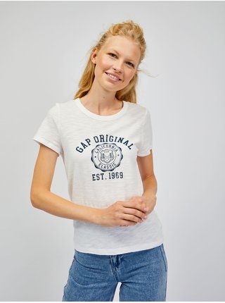 Bílé dámské tričko GAP original California 