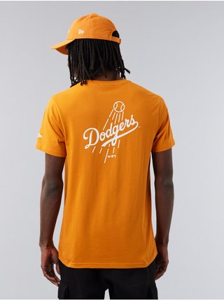 Oranžové pánske tričko New Era