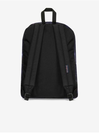 Černo-fialový vzorovaný batoh Jansport Superbreak One