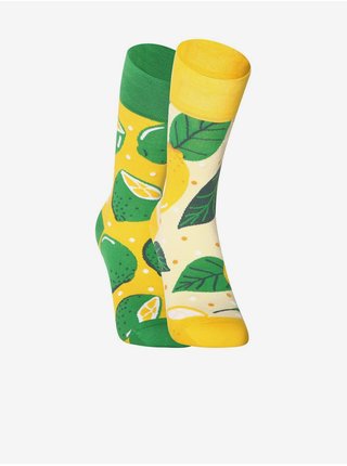 Ponožky pre mužov Dedoles - žltá