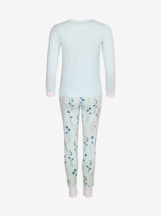 Bílé veselé dětské pyžamo Dedoles Kvetoucí louka